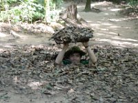 Cu Chi-tunnlarna